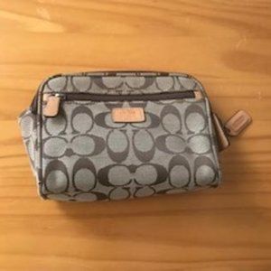 Coach makeup bag